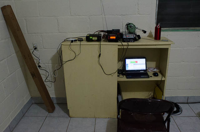 Photo of radio and computer